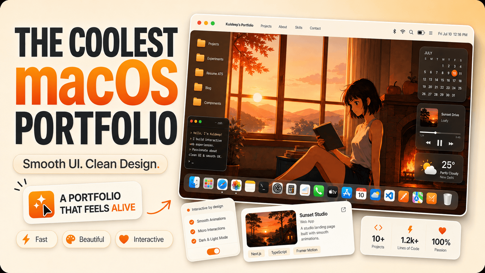 my macos portfolio 